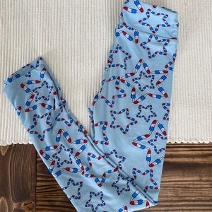 Lularoe Bombpop Leggings L/XL